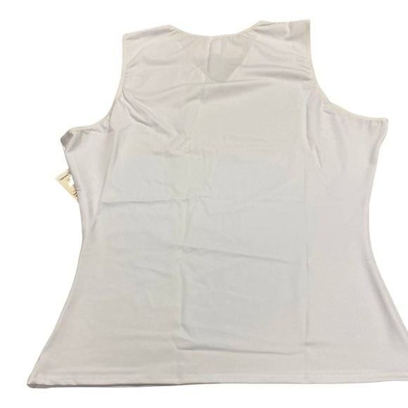 Insta Slim Men' Compression Sleeveless V Neck Muscle Shirt- Slimming Body Shaper - Picture 2 of 5